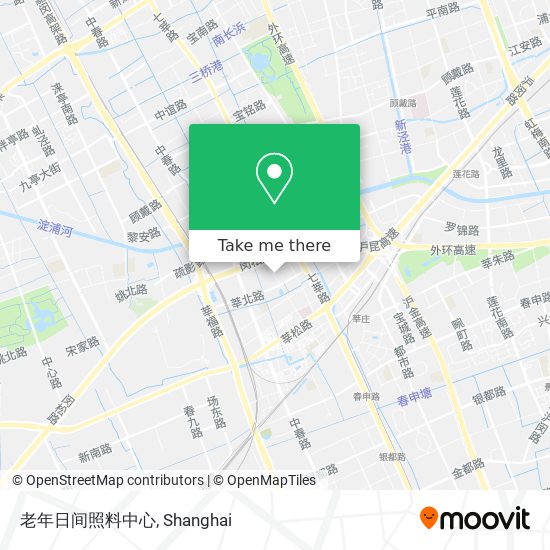 老年日间照料中心 map