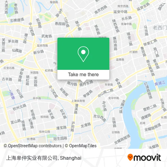 上海皋仲实业有限公司 map