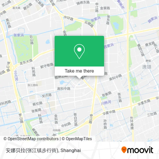 安娜贝拉(张江镇步行街) map