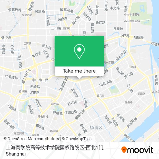 上海商学院高等技术学院国权路院区-西北1门 map