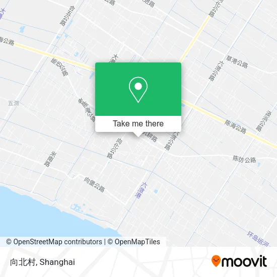 向北村 map