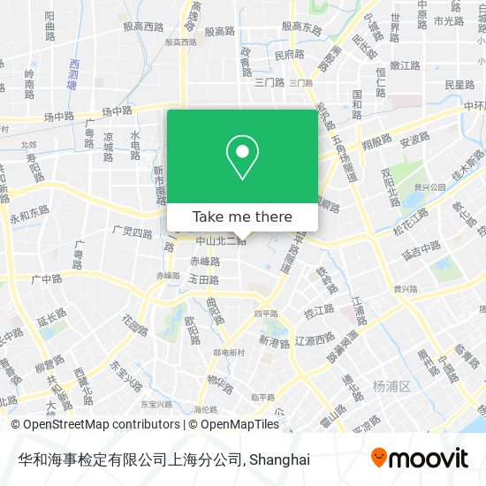 华和海事检定有限公司上海分公司 map