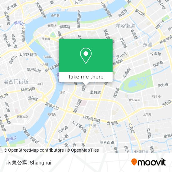 南泉公寓 map