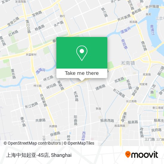 上海中知起亚-4S店 map