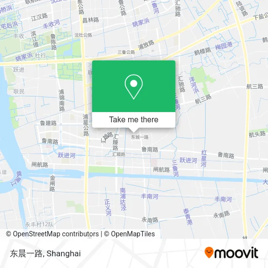 东晨一路 map
