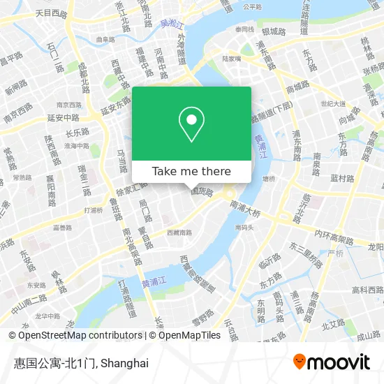 惠国公寓-北1门 map