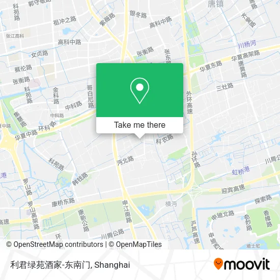 利君绿苑酒家-东南门 map