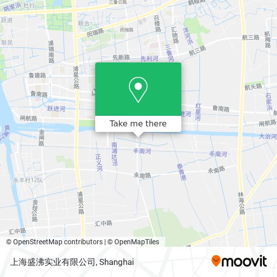 上海盛沸实业有限公司 map