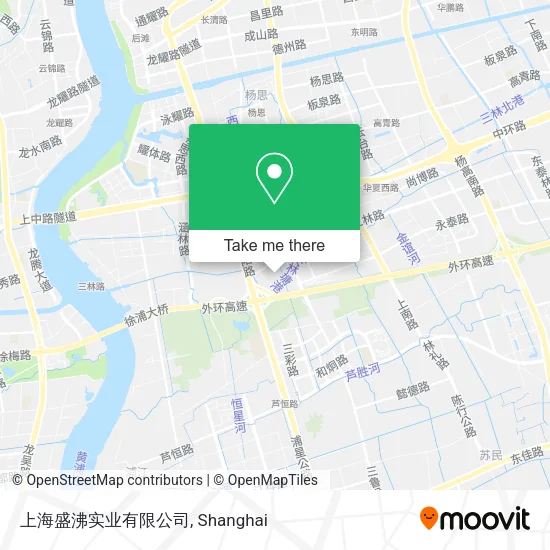 上海盛沸实业有限公司 map