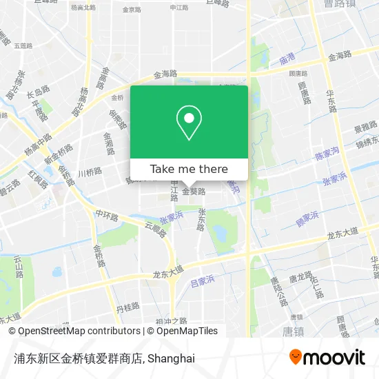 浦东新区金桥镇爱群商店 map