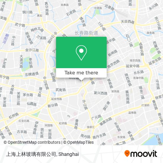 上海上林玻璃有限公司 map