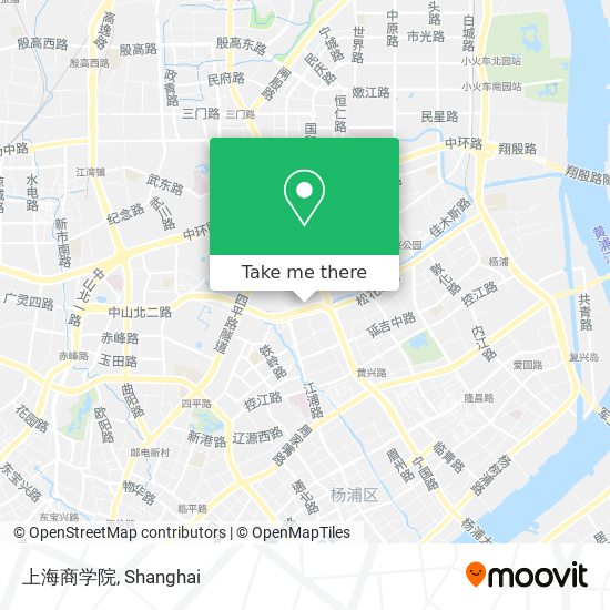 上海商学院 map