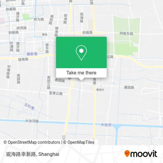 观海路幸新路 map