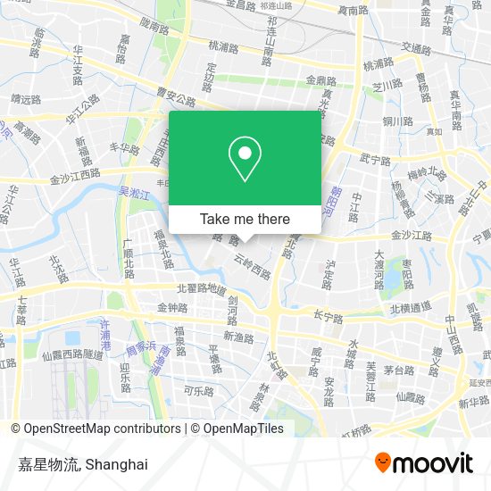 嘉星物流 map