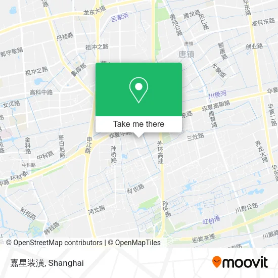 嘉星装潢 map