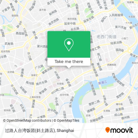 过路人台湾饭团(斜土路店) map