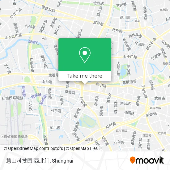 慧山科技园-西北门 map