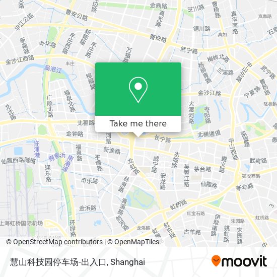 慧山科技园停车场-出入口 map
