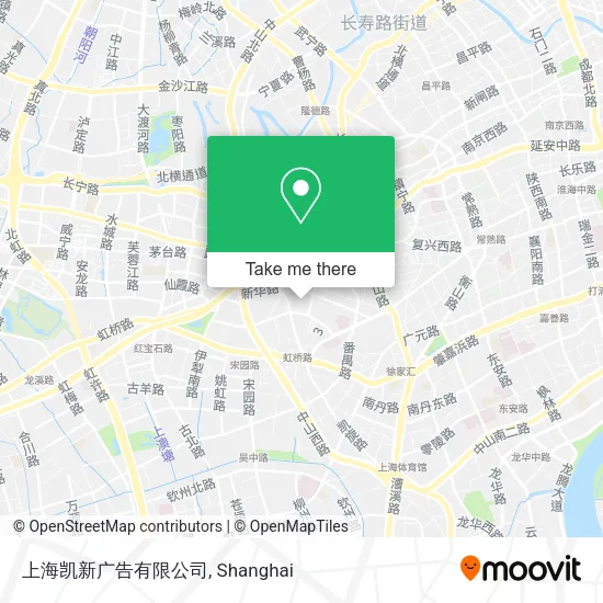 上海凯新广告有限公司 map