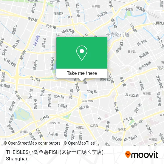 THEISLES小岛鱼薯FISH(来福士广场长宁店) map