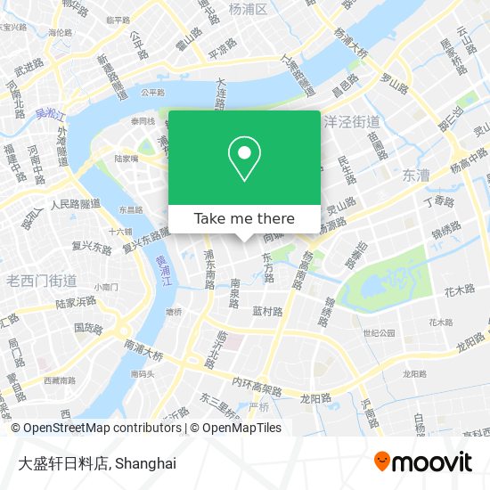 大盛轩日料店 map