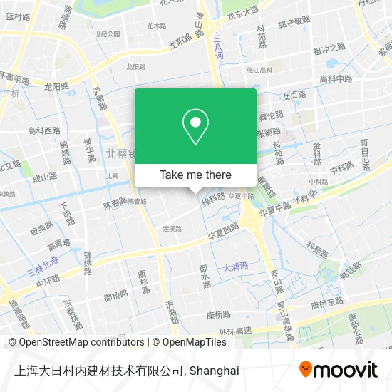 上海大日村内建材技术有限公司 map