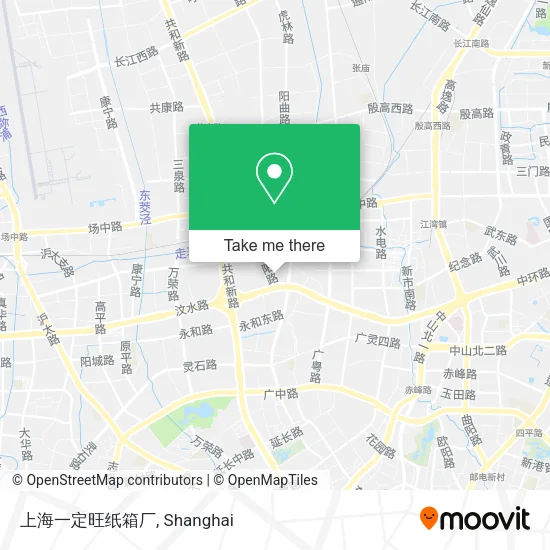 上海一定旺纸箱厂 map