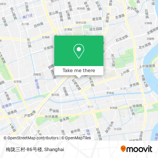 梅陇三村-86号楼 map
