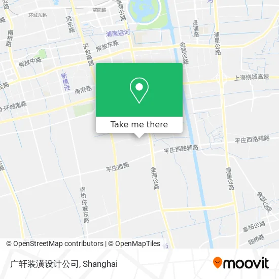 广轩装潢设计公司 map