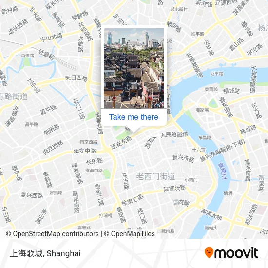上海歌城 map