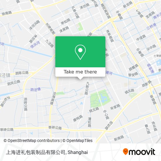 上海进礼包装制品有限公司 map