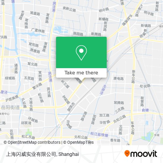 上海闪威实业有限公司 map
