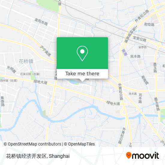 花桥镇经济开发区 map