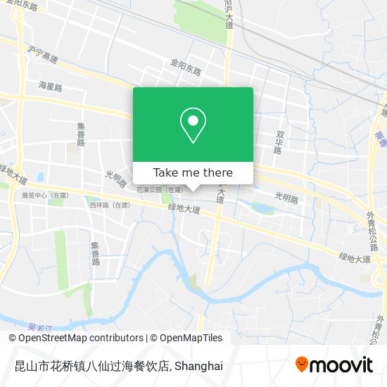 昆山市花桥镇八仙过海餐饮店 map