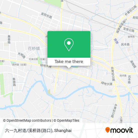 六一九村道/溪桥路(路口) map