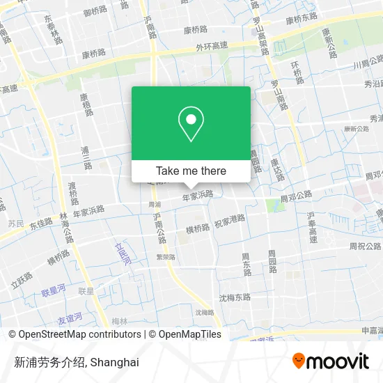 新浦劳务介绍 map