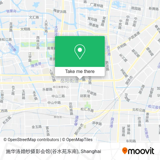 施华洛婚纱摄影会馆(谷水苑东南) map