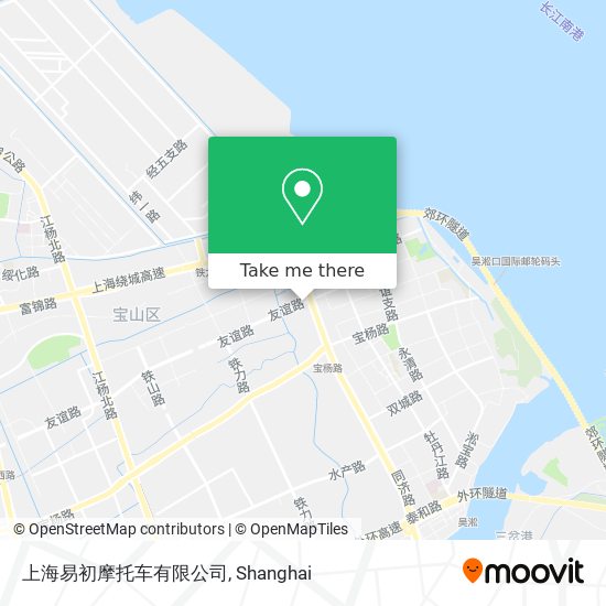 上海易初摩托车有限公司 map
