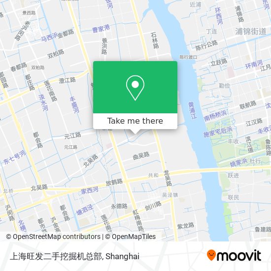 上海旺发二手挖掘机总部 map