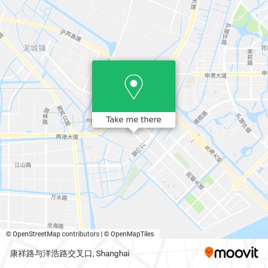 康祥路与洋浩路交叉口 map
