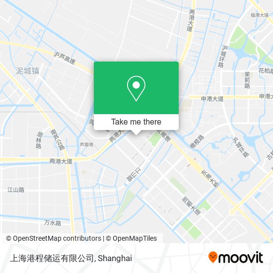 上海港程储运有限公司 map