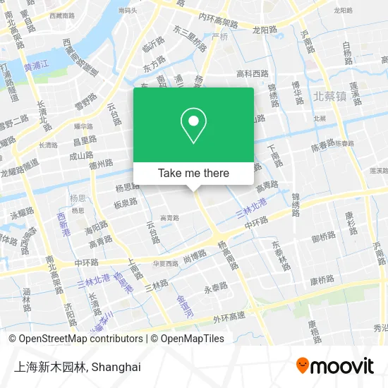 上海新木园林 map