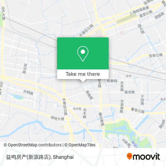益鸣房产(新源路店) map