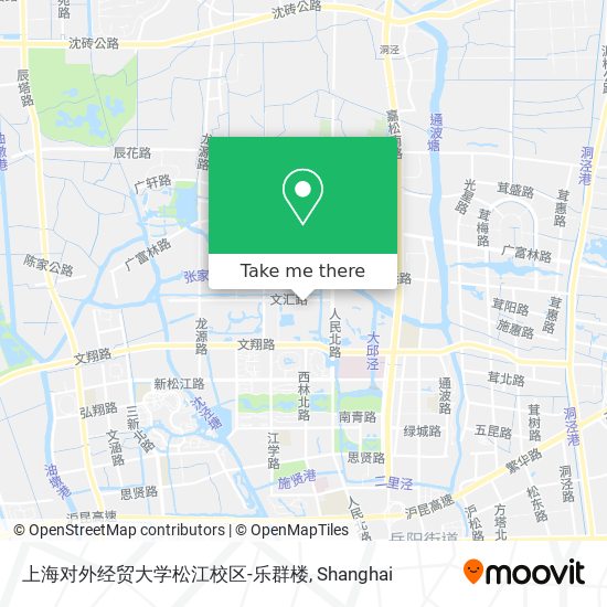 上海对外经贸大学松江校区-乐群楼 map