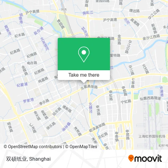 双硕纸业 map