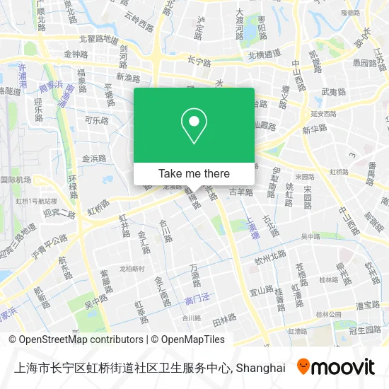 上海市长宁区虹桥街道社区卫生服务中心 map
