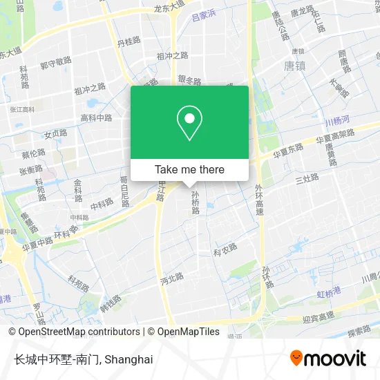 长城中环墅-南门 map