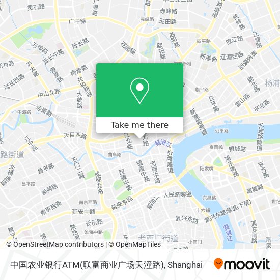 中国农业银行ATM(联富商业广场天潼路) map