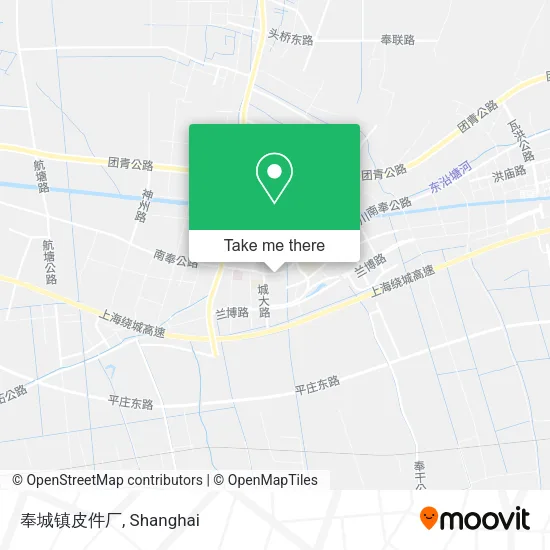 奉城镇皮件厂 map