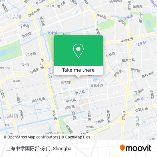 上海中学国际部-东门 map
